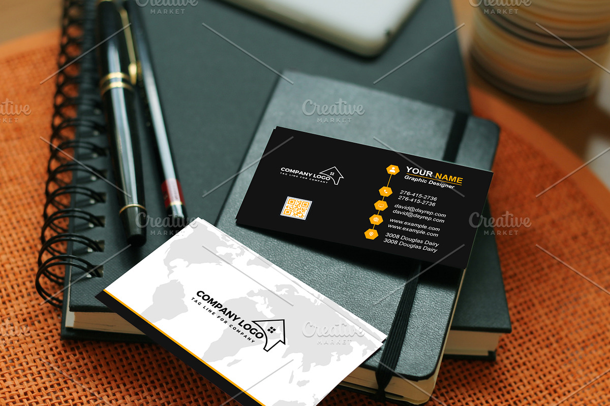 Professional Card Template preview 4