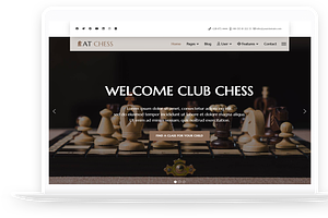 AT Chess Onepage WordPress Theme