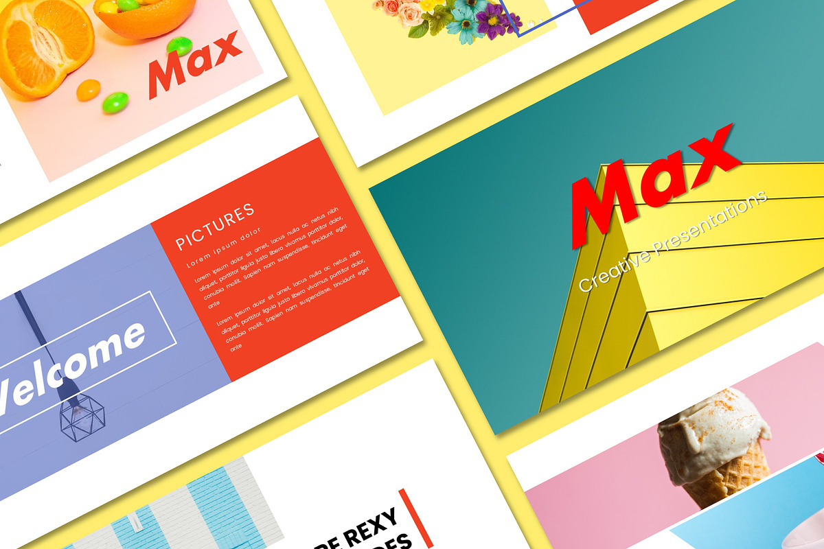 Max Creative Google Slides Template, a Presentation Template by Fortyone (Photo 2 of 6)