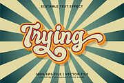 Trying Vintage Text Effect Bundle, a Layer Style Add-On by WM48 Shop (Thumbnail 9 of 10)