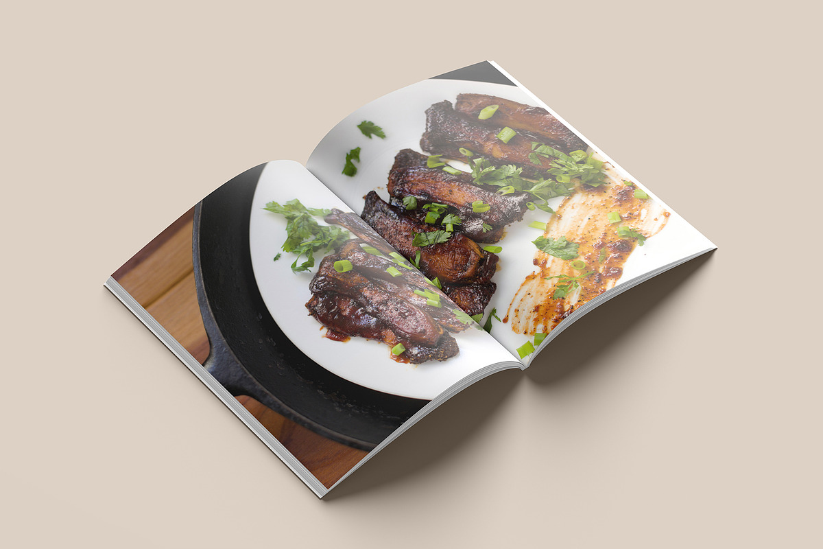 kitchen || Cookbook Template, a Brochure Template by GoldenGrid Studio (Photo 7 of 9)