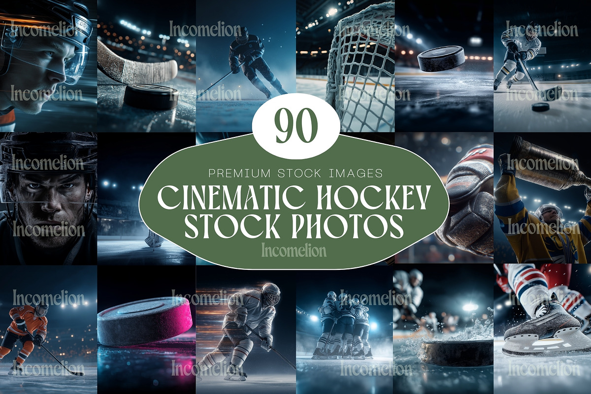 90 Cinematic Hockey Stock Photos, a Sports & Recreation Photo by Incomelion (Photo 1 of 14)