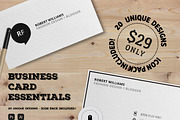 The Essential Business Card Bundle, a Business Card Template by 3Angle (Thumbnail 3 of 3)