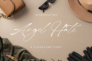 Angel Hati -Elegant Signature Script