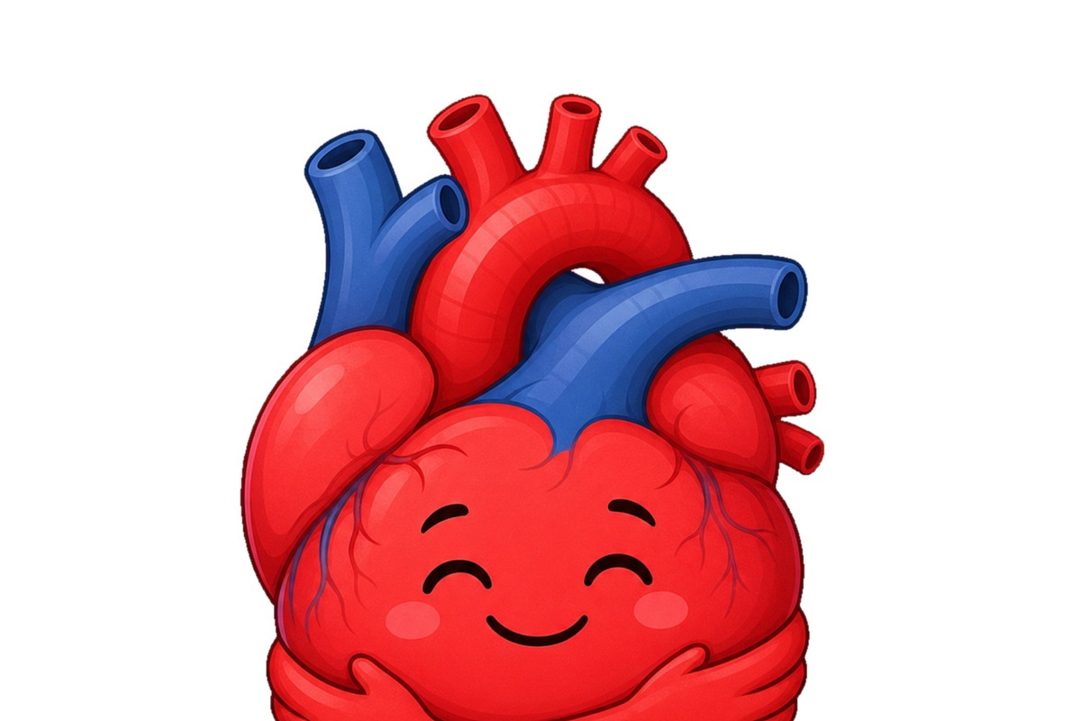 Cute anatomical heart character, an Object Illustration by ZinetroN (Photo 3 of 3)