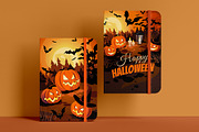 Halloween. Banners, a Background Graphic by Yulia Ogneva (Thumbnail 4 of 4)