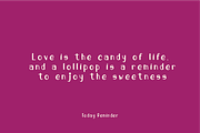 Lovelipop - Playful Font, a Handwritten Font by Berdansabersama (Thumbnail 6 of 10)