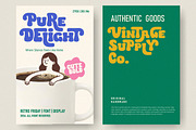 Retro Friday, a Sans Serif Font by HansCo Studio (Thumbnail 4 of 10)
