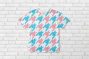 Color geometric fabric patterns, a Pattern Graphic by ExpressShop (Thumbnail 3 of 6)