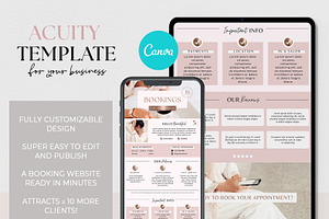 Pink acuity template