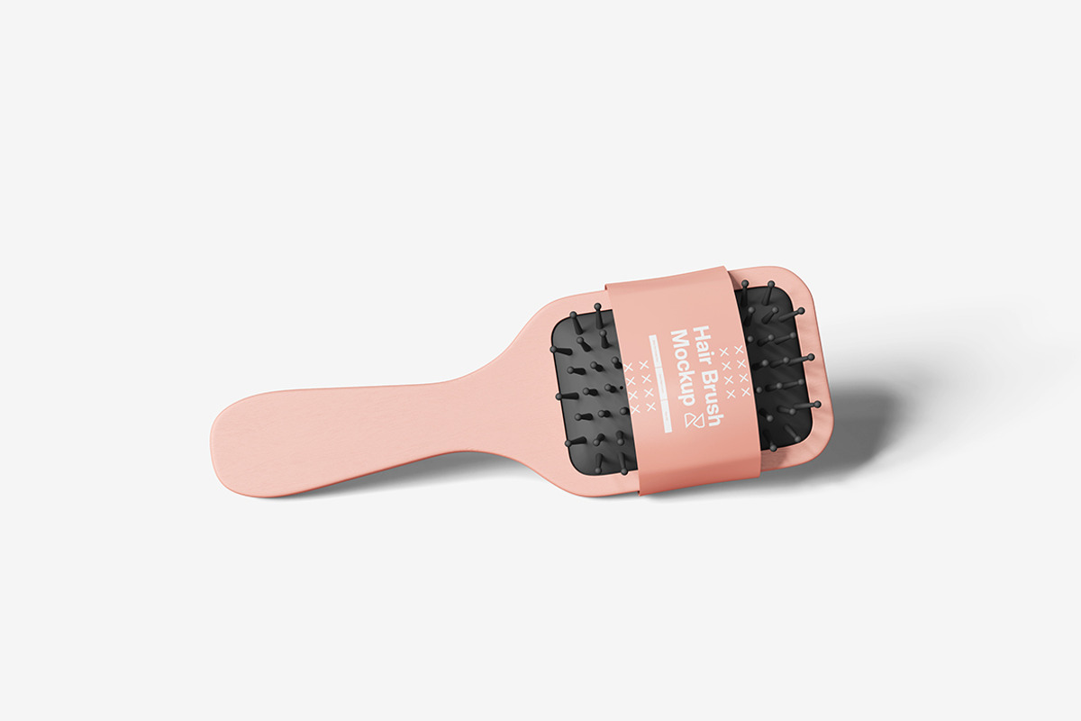 Hair Brush Mockup, a Product Mockup by bimockup (Photo 4 of 6)