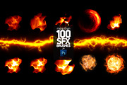 +100 PS SFX BRUSHES, a Brush Add-On by Creative Graphics (Thumbnail 2 of 6)