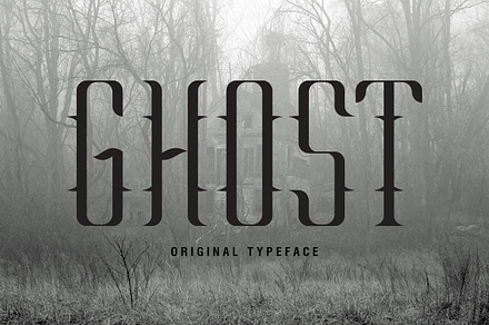 Ghost Typeface, a Symbol Font by Anton Antipov