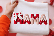 Cute MAMA Valentine PNG, an Illustration by DreamArtGraphic (Thumbnail 1 of 4)