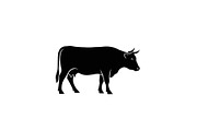 Farm Cow Silhouette Vector Bundle, an Illustration by Designs_River (Thumbnail 47 of 51)