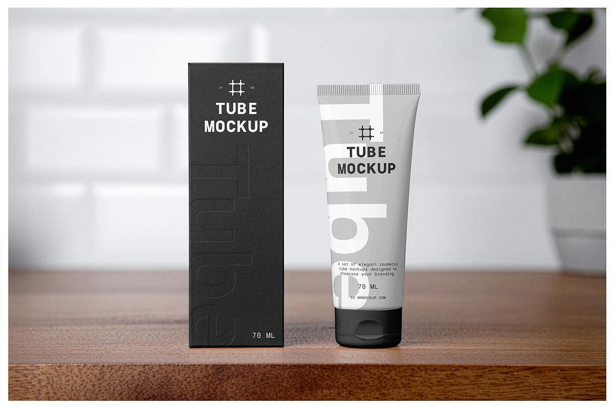 Cosmetic Box and Tube Mockups, a Packaging Mockup by Mr.Mockup™ (Photo 10 of 10)
