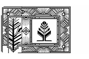 Art Deco Frame SVG Bundle, an Illustration by Gaye Art (Thumbnail 25 of 31)