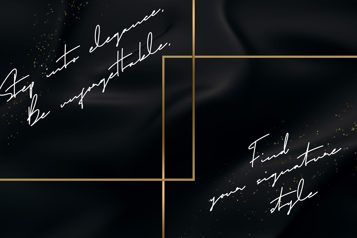 Fumatoss Font | Singleline Signature, a Script Font by Jadatype.id (Photo 6 of 8)
