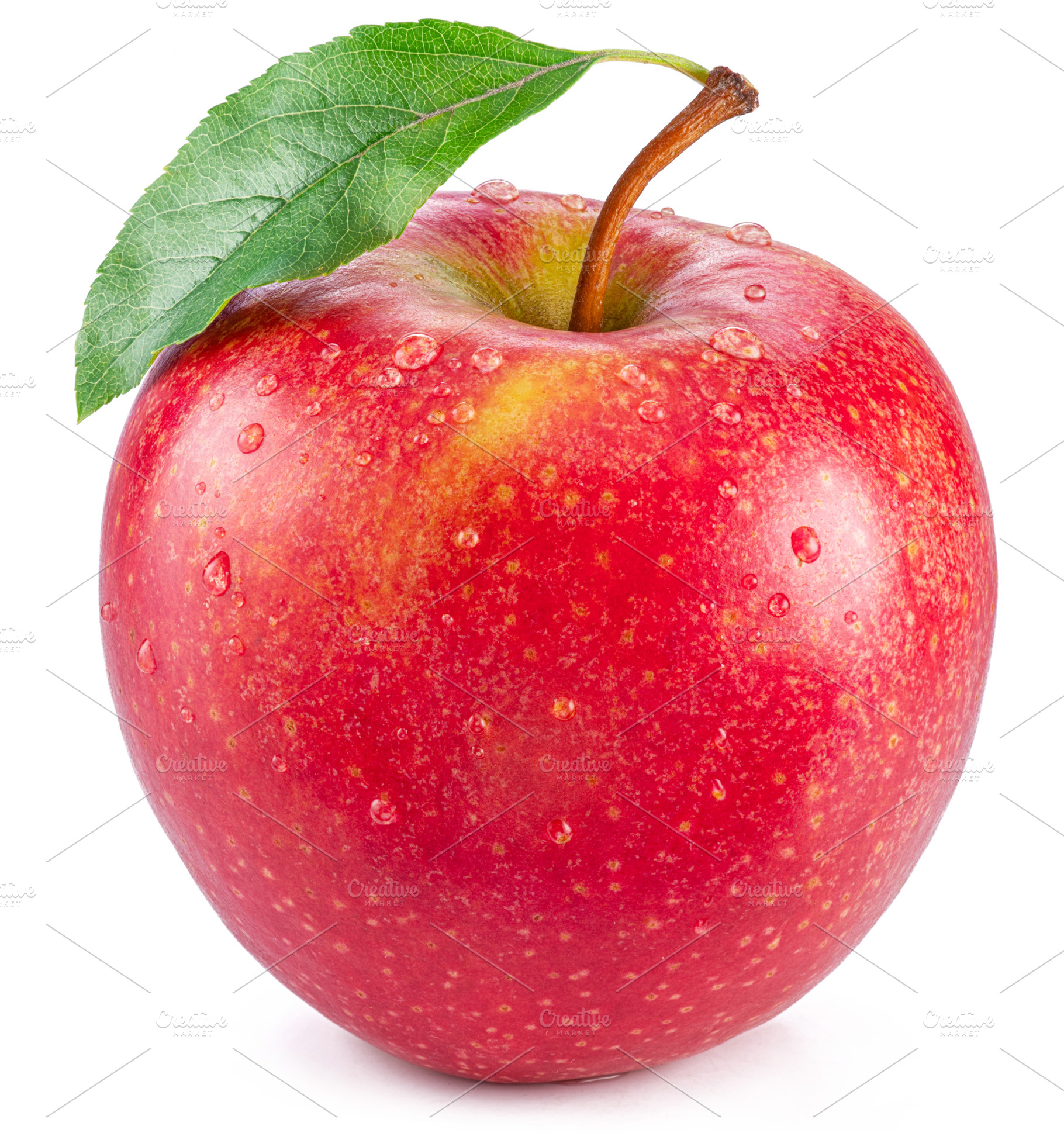 Ripe perfect red apple, a Food & Drink Photo by Volff
