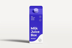 Milk Box Mock-up