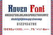 Raven Gothic Blackletter Font, a Blackletter Font by OWPictures (Thumbnail 8 of 10)