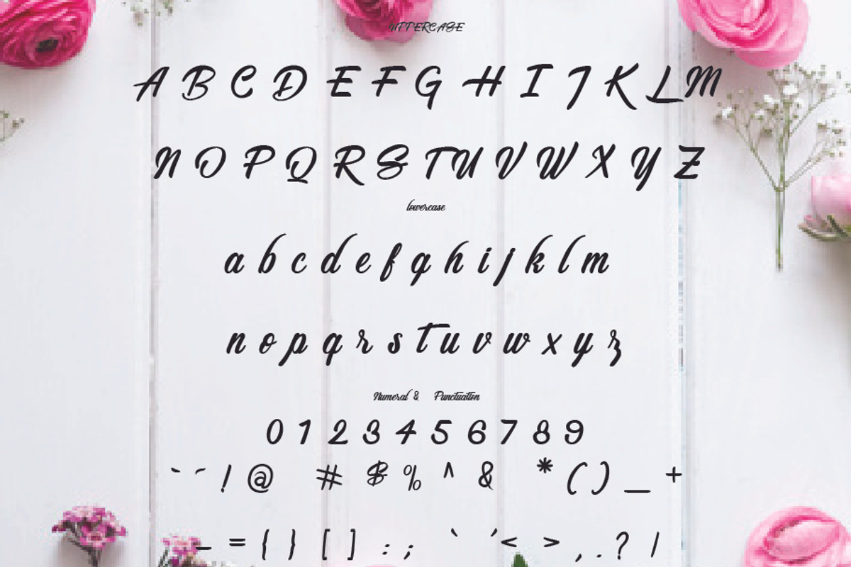 Light of Eye Font preview 2
