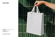 Shopping Bag in Hand Mockup, a Packaging Mockup by creatsy5 (Thumbnail 3 of 5)