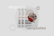 Nusa Syahira - A4 Magazine Template, a Magazine Template by Nusa Space (Thumbnail 1 of 5)