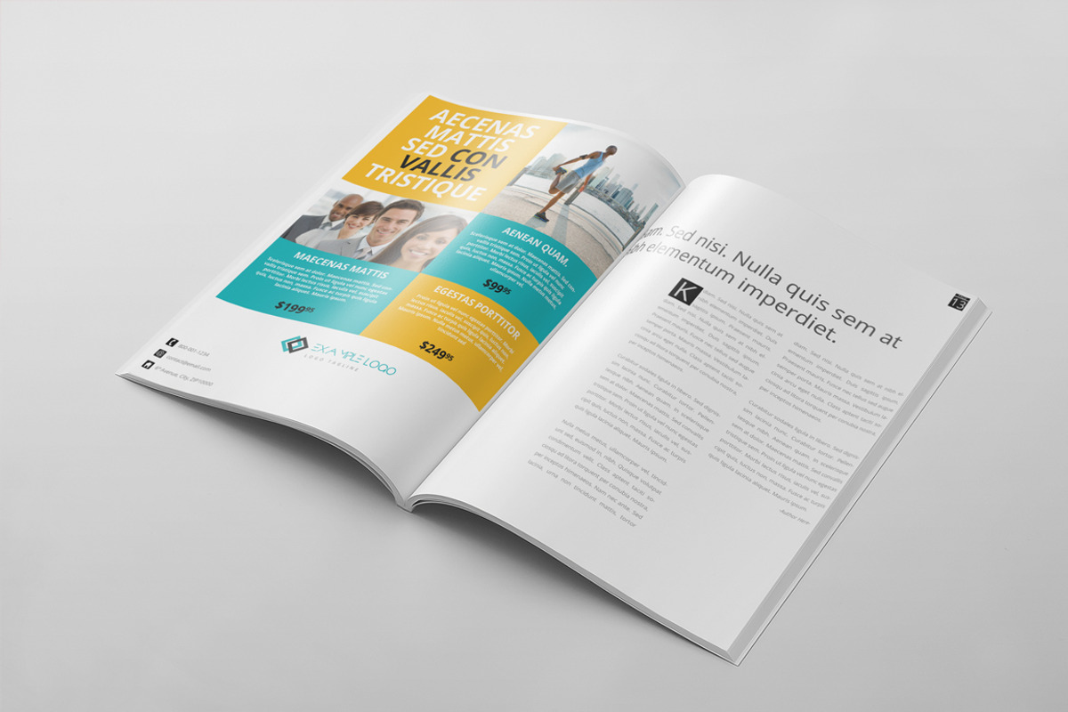Magazine Template 39, a Magazine Template by pmvch (Photo 8 of 15)
