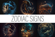 Unique Zodiac Signs, an Object Illustration by Nomad (Thumbnail 1 of 13)