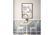 Paris set with a fashion girl., a Decorative Illustration by Laifalight (Thumbnail 2 of 3)