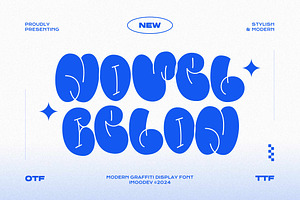 Novel Celon - Graffiti Font