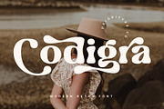 Codigra - Modern Retro Font, a Serif Font by Prioritype Co (Thumbnail 1 of 11)