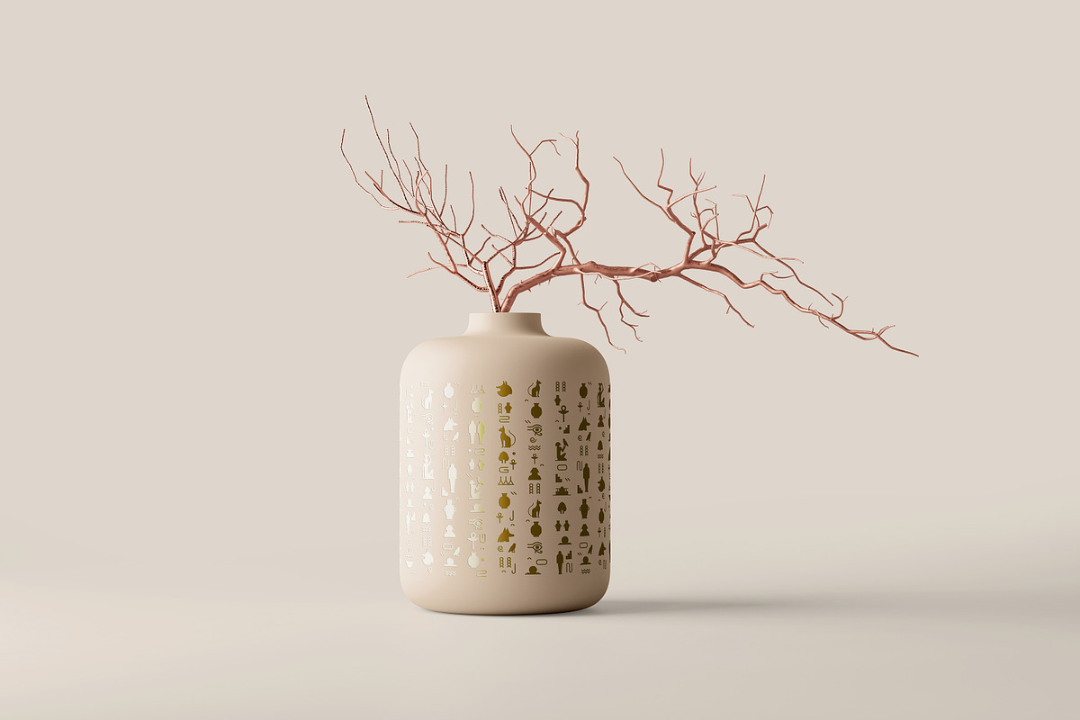Vase Mockups, a Packaging Mockup by MockupFree.Net (Photo 2 of 8)