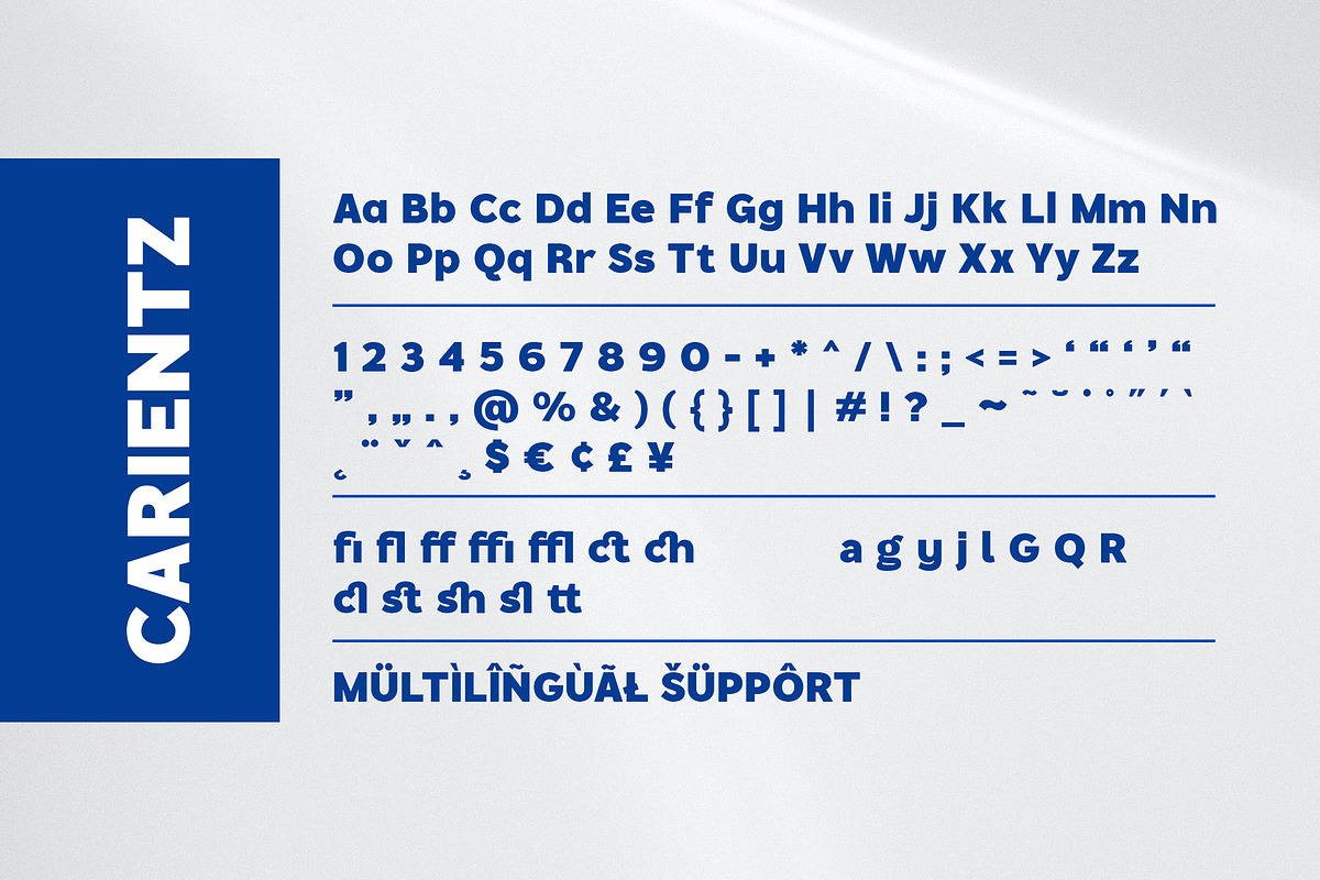 Carientz Sans, a Sans Serif Font by Typia Nesia (Photo 11 of 11)
