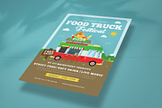Food Truck Festival Flyer, a Flyer Template by Totem Design Studio (Thumbnail 3 of 5)
