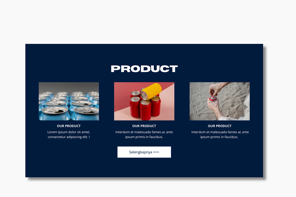 Company Website Template, a Landing Page Template by Al Pavo Studio (Photo 4 of 4)