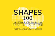 100 Geometric Shapes. Part 4, an Object Graphic by Vanzyst (Thumbnail 2 of 8)