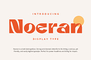 Noeran, a Sans Serif Font by Damelev (Thumbnail 1 of 11)