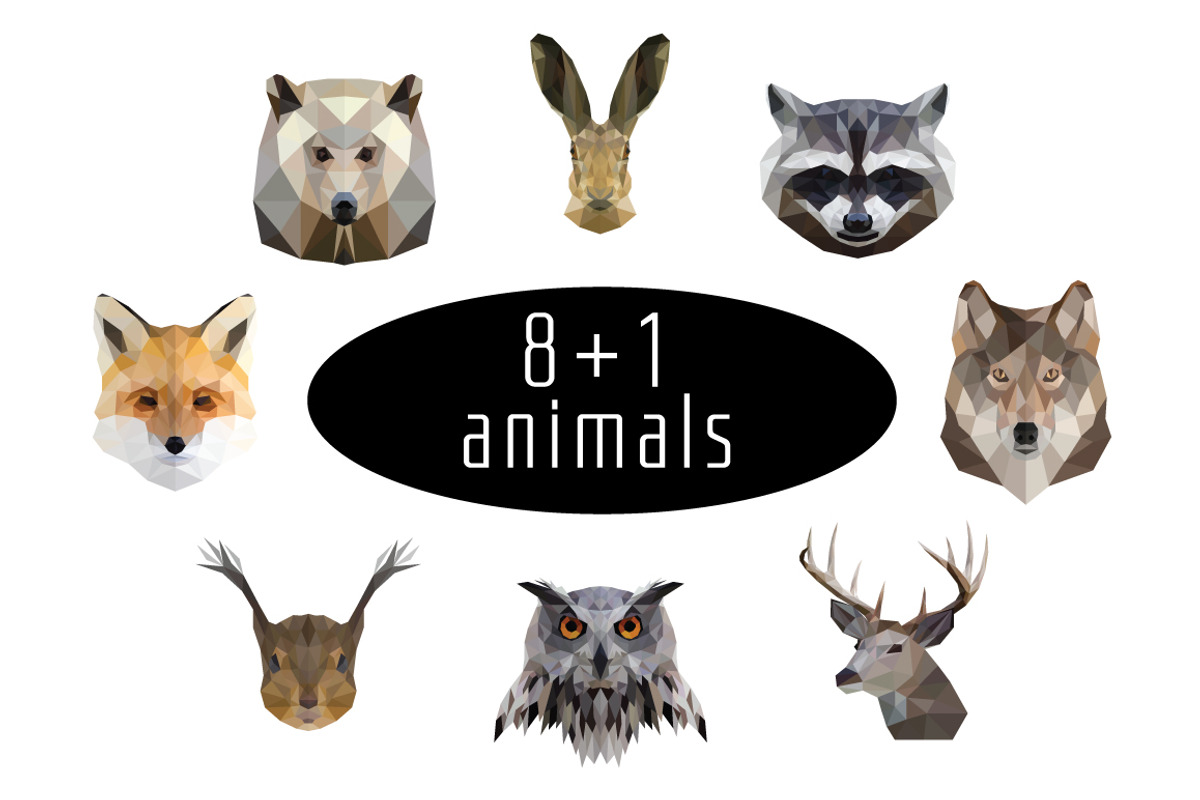 8+1 animals, an Object Graphic by Orange Soda (Photo 1 of 4)
