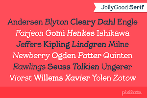 JollyGood Serif Essentials