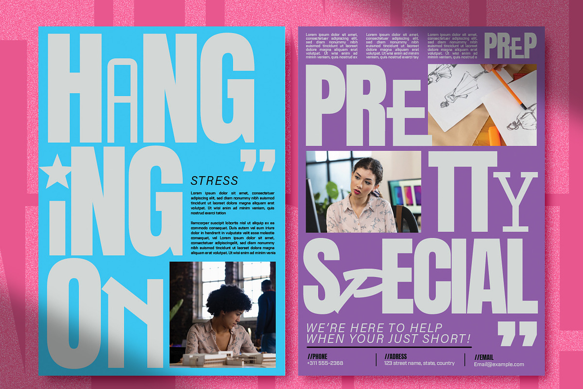 Bold Typographic Education Poster, a Templates & Theme by wavebreak (Photo 2 of 2)