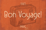 Aeroflow - Vintage Aviation Display, a Sans Serif Font by HipFonts (Thumbnail 7 of 10)