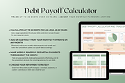 Ultimate Monthly Budget - Green, a Templates & Theme by The Creative Plans co (Thumbnail 5 of 10)