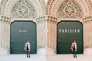 Parisian City Portrait Action & LUTs, an Action Add-On by skybluecreative (Thumbnail 7 of 7)