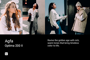 Agfa Optima 200 II, a Preset Add-On by colorituals