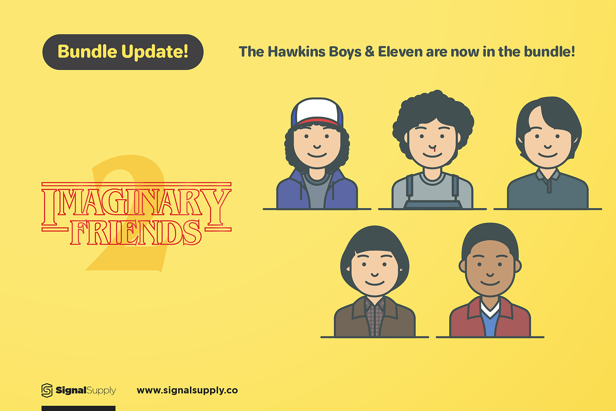 ImaginaryFriends Avatar Generator, an Illustration by SignalSupply (Photo 8 of 8)