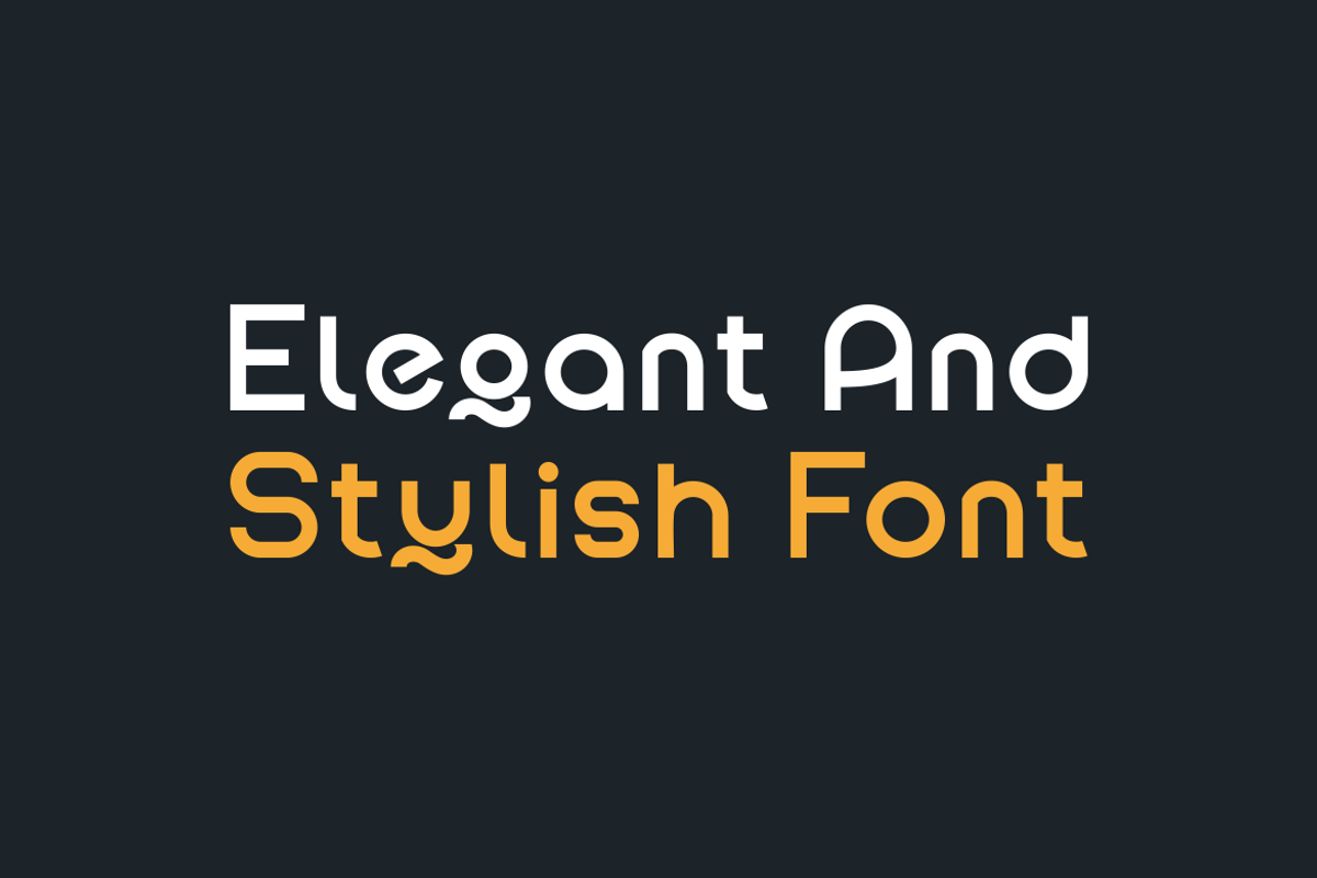 Bodyx Lego - Modern Unique Font, a Sans Serif Font by Viswal Studio (Photo 3 of 7)