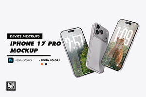iPhone 17 Pro Mockup