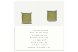 Powder Jar Mockup No. 2